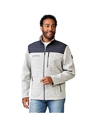 Free Country Men's Frore Sweater Knit Fleece Jacket