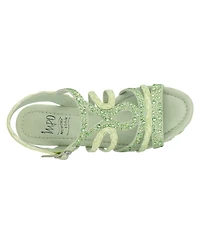 Impo Women's Omalia Raffia Platform Wedge Sandals