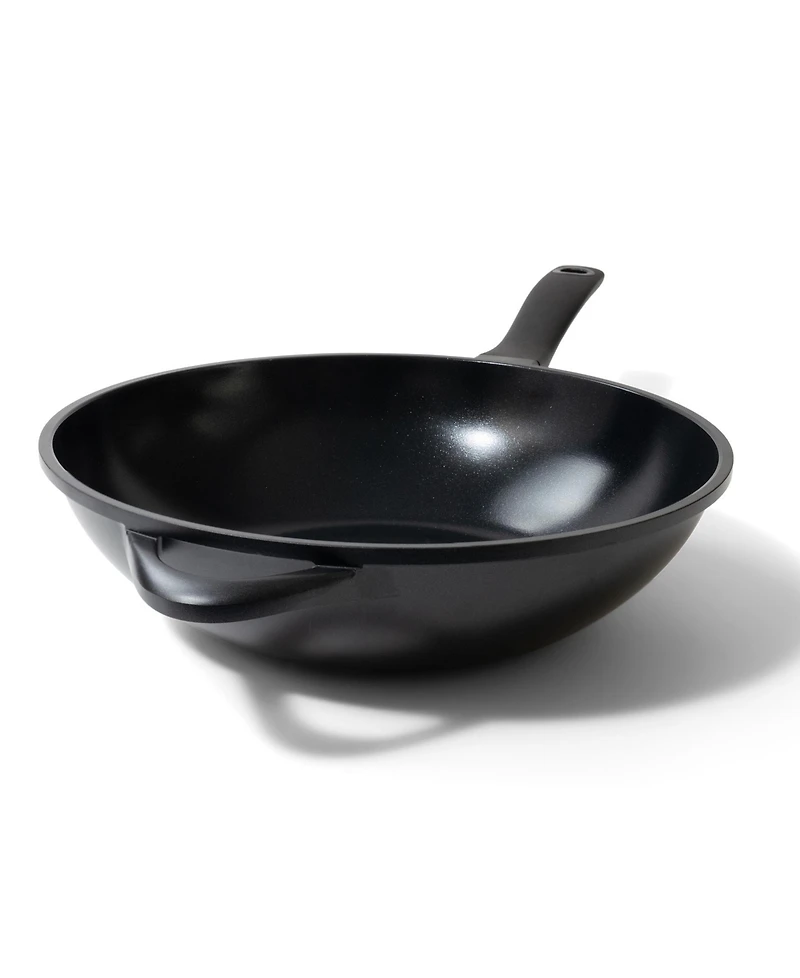Alva Energy 12" Ceramic Nonstick Wok – Pfas-Free, Non-Toxic Cookware