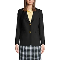 Lands' End Women's Hopsack Blazer