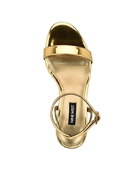 Nine West Women's Allora Strappy Block Heel Dress Sandals
