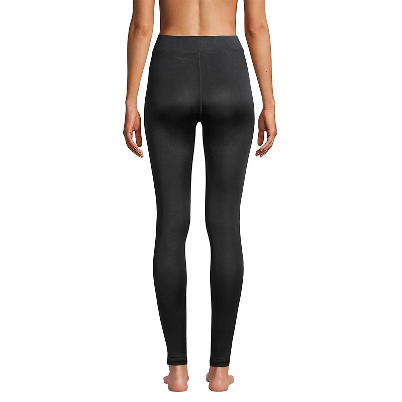 Lands' End Petite Silk Interlock Long Underwear Leggings Pants