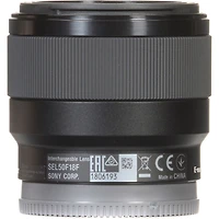 Sony Sony - Fe 50mm F1.8 Standard Lens (SEL50F18F/2), Black