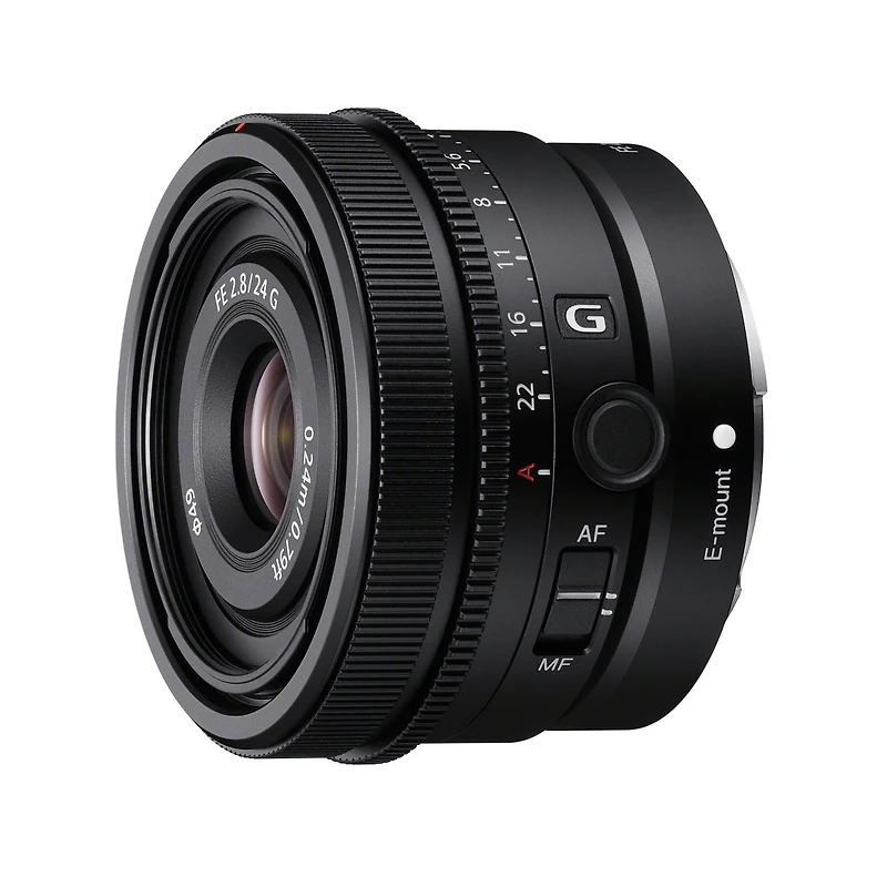 Sony SEL24F28G Fe 24mm f/2.8 G Full-Frame Ultra-Compact G Series Lens