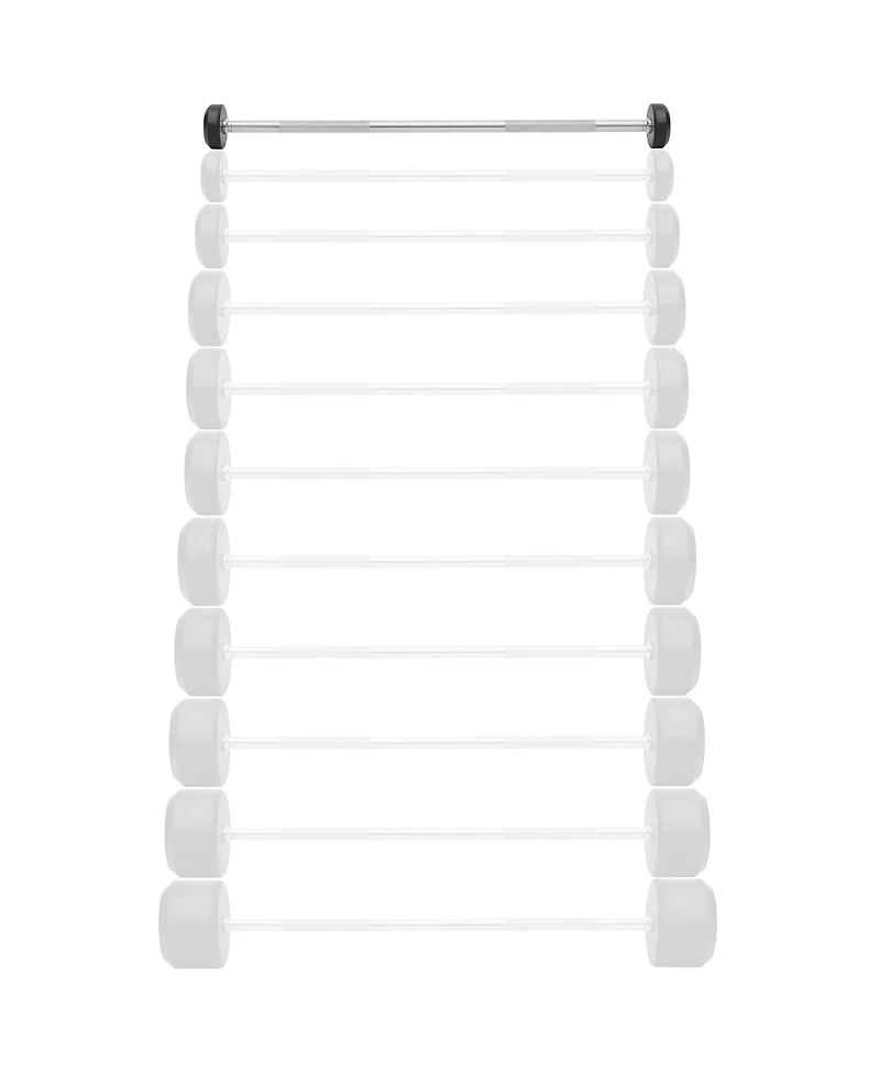 Philosophy Gym Rubber Fixed Barbell