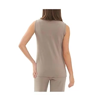 Ripe Maternity Peter Rib Nursing Tank Taupe