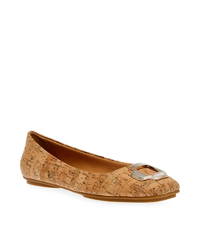Anne Klein Women's Adalee Snip Toe Ballet Flat