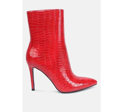 Womens momoa high heel ankle boots