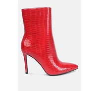 Womens momoa high heel ankle boots