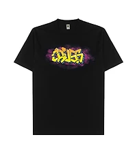 Cross Colours Men's New York Orange Graffiti T- shirt