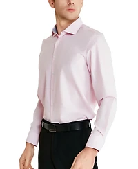 Tallia Men's Slim-Fit Solid Poplin Dress Shirt