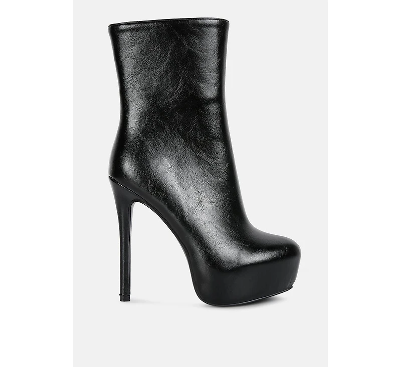 Marsha High Platform Stiletto Ankle Boots