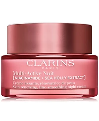 Clarins Multi-Active Night Moisturizer For Lines, Pores & Glow With Niacinamide, 1.7 oz.