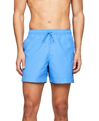 Tommy Hilfiger Men's Drawstring Logo 7" Swim Trunks