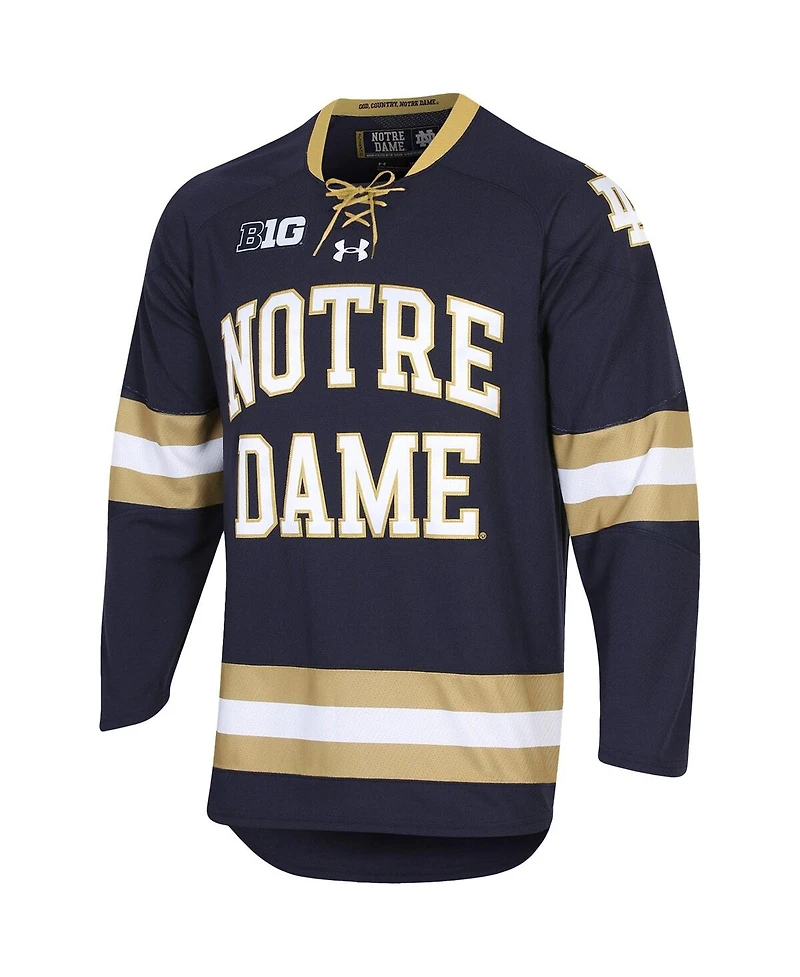 Men's Notre Dame Fighting Irish Ua Replica Hockey Jersey