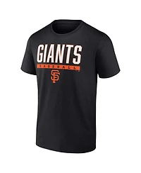 Men's Fanatics Black San Francisco Giants Power Hit T-shirt