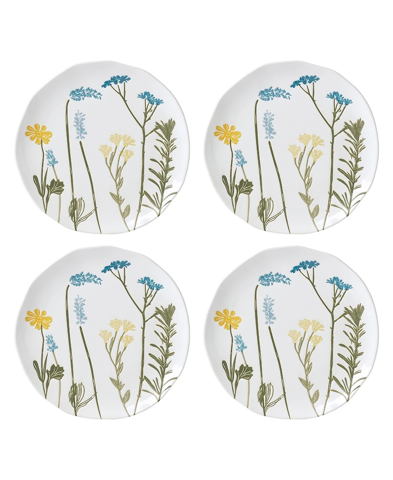 Lenox Wildflowers Accent Plates, Set of 4