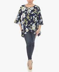 White Mark Plus Blanche Tunic Top
