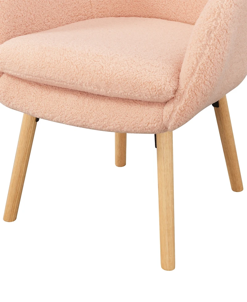 Convenience Concepts 25.25" Sherpa Charlotte Accent Chair