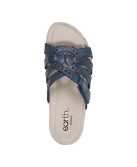 Earth Women's Sassoni Strappy Slip-On Sandals