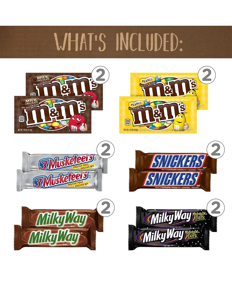 SnackBoxPros Mars Favorites Snack Box