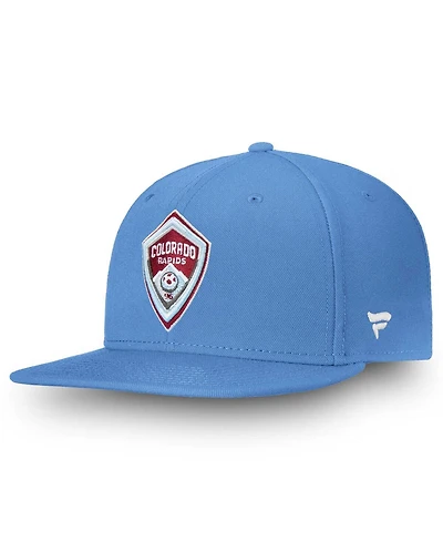 Men's Fanatics Blue Colorado Rapids Emblem Snapback Hat