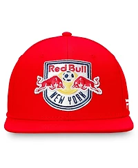 Men's Fanatics Red New York Red Bulls Emblem Snapback Hat
