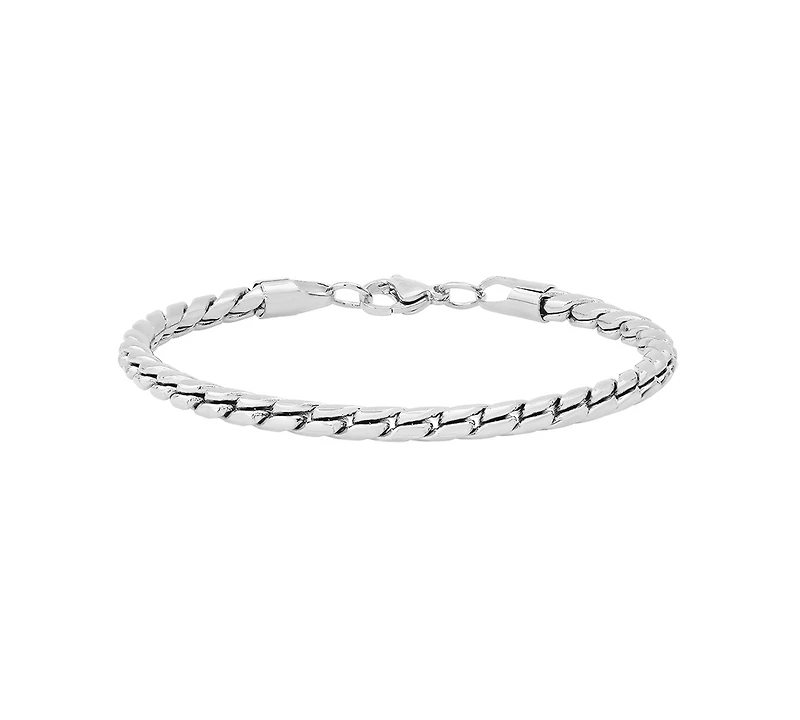 Steeltime Men's Fancy Link Bracelet