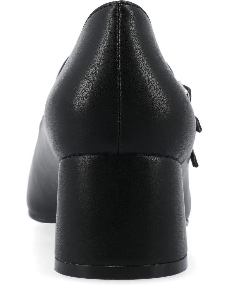 Journee Collection Women's Nally Double Strap Mary Jane Pumps