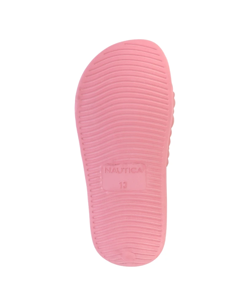 Nautica Little and Big Girls Loch Pool Slip On Slides