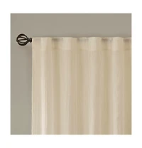 Madison Park Harper Solid Crushed Curtain Panel Pair