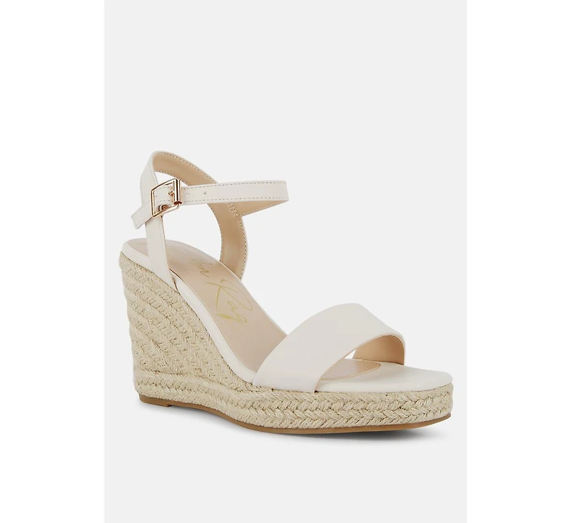 Augie Woven Wedge Sandals