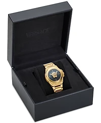 Versace Women's Swiss Gold Ion Plated Stainless Steel Bracelet Watch 37mm