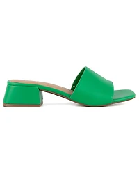 Sugar Women's Uniform 3 Slip-On Block Heel Sandals