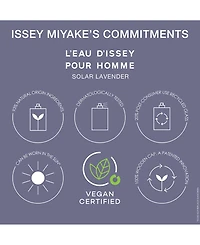 Issey Miyake Men's L'Eau d'Issey Pour Homme Solar Lavender Eau de Toilette Intense Spray, 3.3 oz.