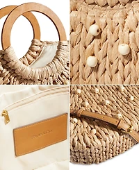 Style & Co Straw Tote Crossbody, Exclusively at Macy's