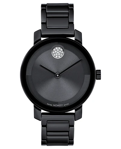 Movado Women's Swiss Bold Evolution 2.0 Ceramic Bracelet Watch 34mm