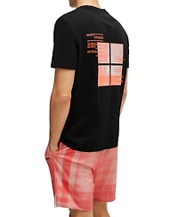 Boss by Hugo Boss Men's Seasonal Artwork Regular-Fit T-shirt