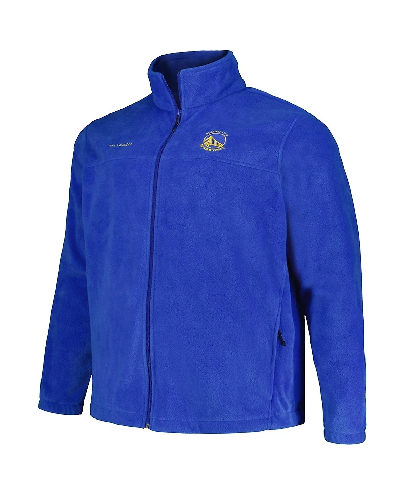Men's Columbia Royal Golden State Warriors Steens Full-Zip Jacket