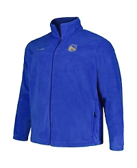 Men's Columbia Royal Golden State Warriors Steens Full-Zip Jacket