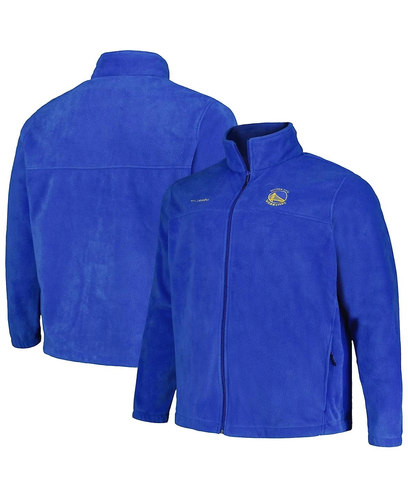 Men's Columbia Royal Golden State Warriors Steens Full-Zip Jacket