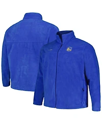 Men's Columbia Royal Golden State Warriors Steens Full-Zip Jacket