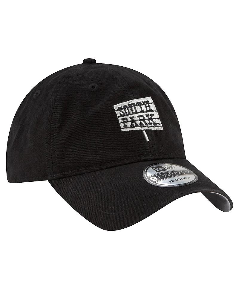 Men's New Era Black South Park 9TWENTY Adjustable Hat