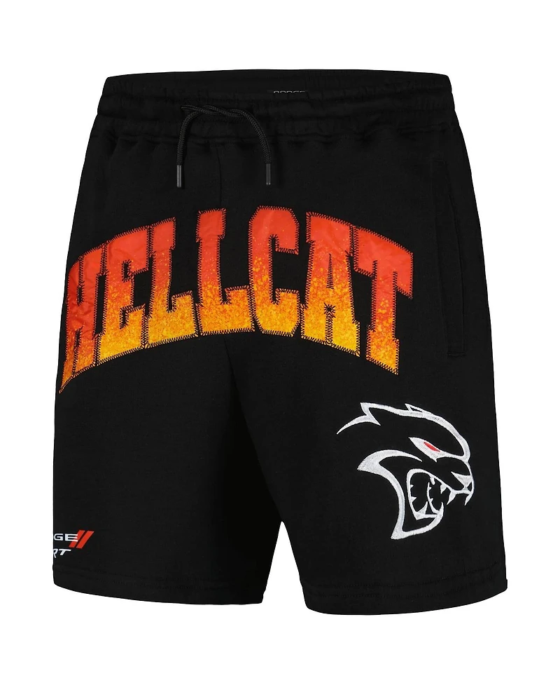 Men's Black Dodge Arc Shorts