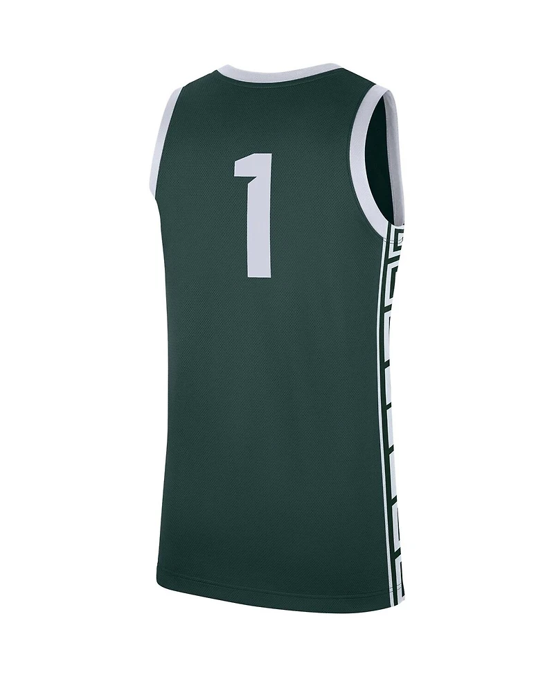 Nike Men's #1Michigan State Spartans Replica Jersey