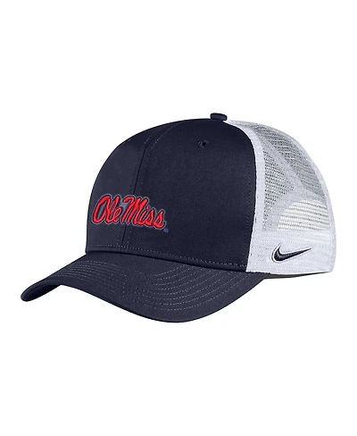 Men's Nike Navy Ole Miss Rebels Classic99 Trucker Adjustable Hat