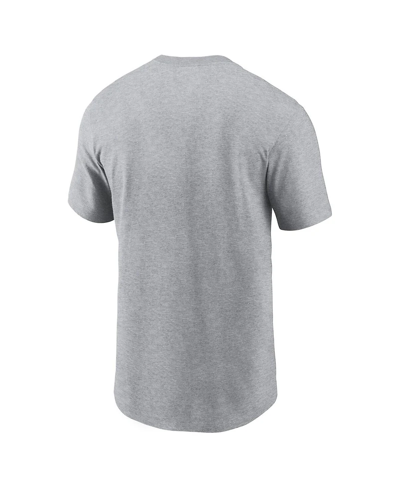 Men's Nike Gray Los Angeles Chargers Logo Essential T-shirt