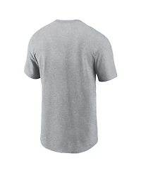 Men's Nike Gray Los Angeles Chargers Logo Essential T-shirt