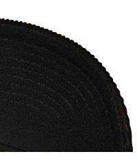 Men's Mitchell & Ness Black Pittsburgh Penguins Times Up Classic Script Cord Trucker Adjustable Hat