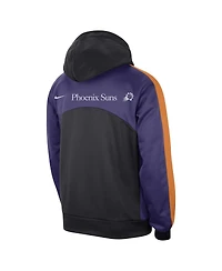 Men's Nike Black, Purple Phoenix Suns Authentic Starting Five Force Performance Pullover Hoodie